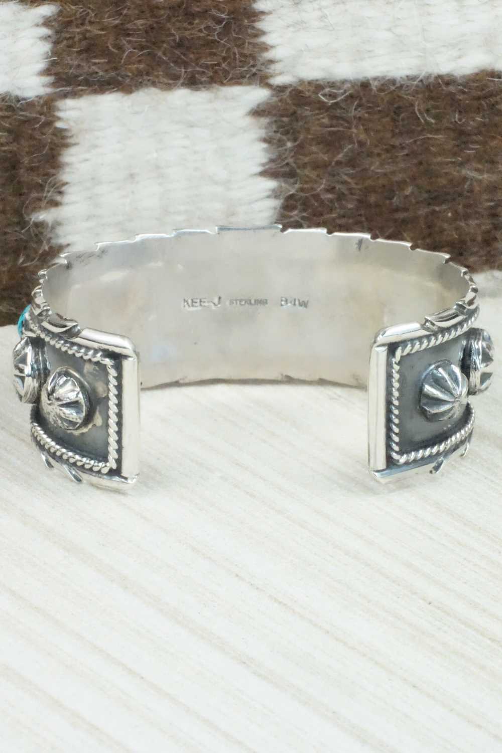 Turquoise & Sterling Silver Bracelet - Vernon Johnson