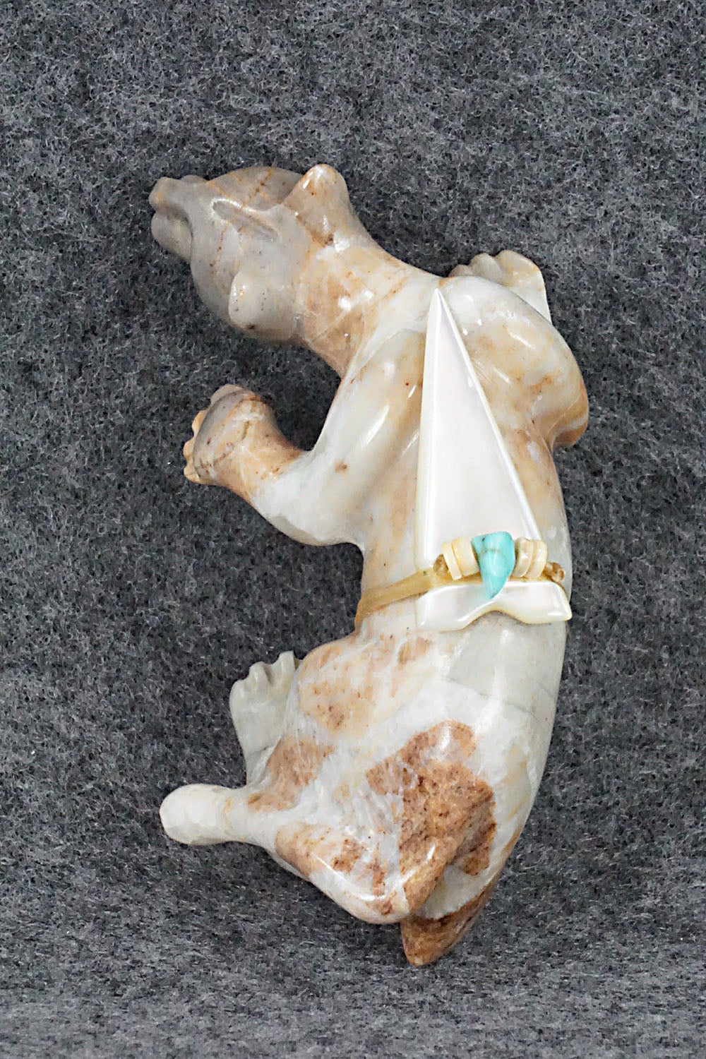 Mountain Lion Zuni Fetish Carving - Albert Eustace