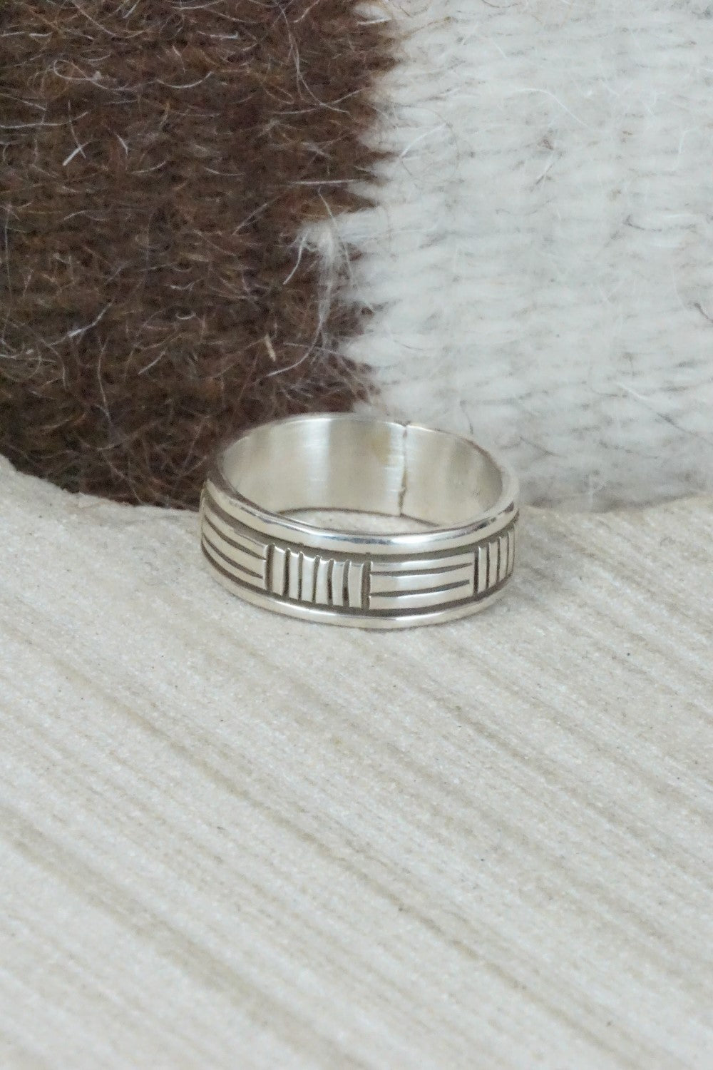 Sterling Silver Ring - Bruce Morgan - Size 7.75