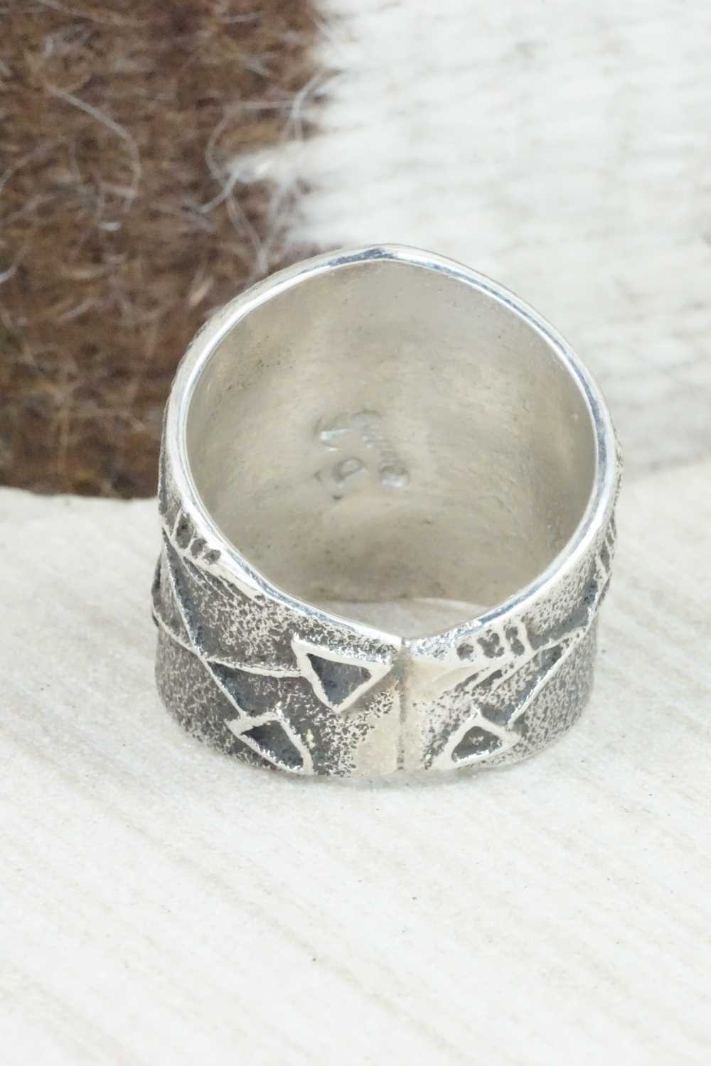 Sterling Silver Ring - Delbert Arviso - Size 12.5