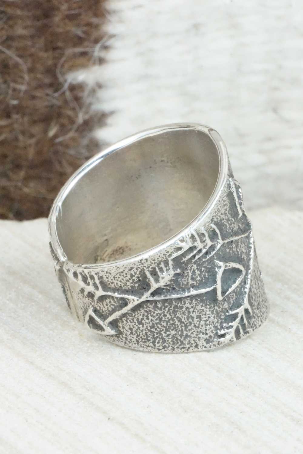 Sterling Silver Ring - Delbert Arviso - Size 12.5