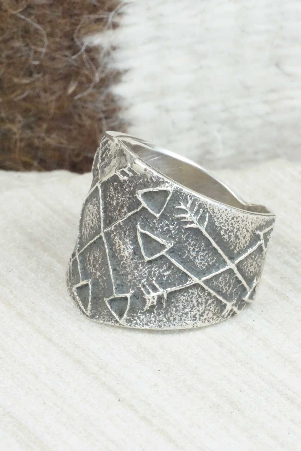 Sterling Silver Ring - Delbert Arviso - Size 14.5