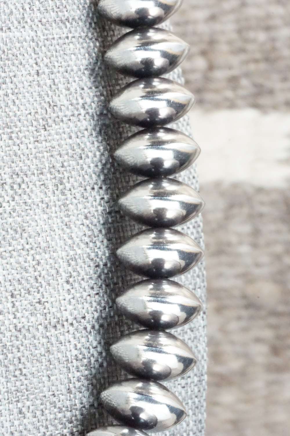 Sterling Silver Navajo Pearl Necklace - Jan Mariano