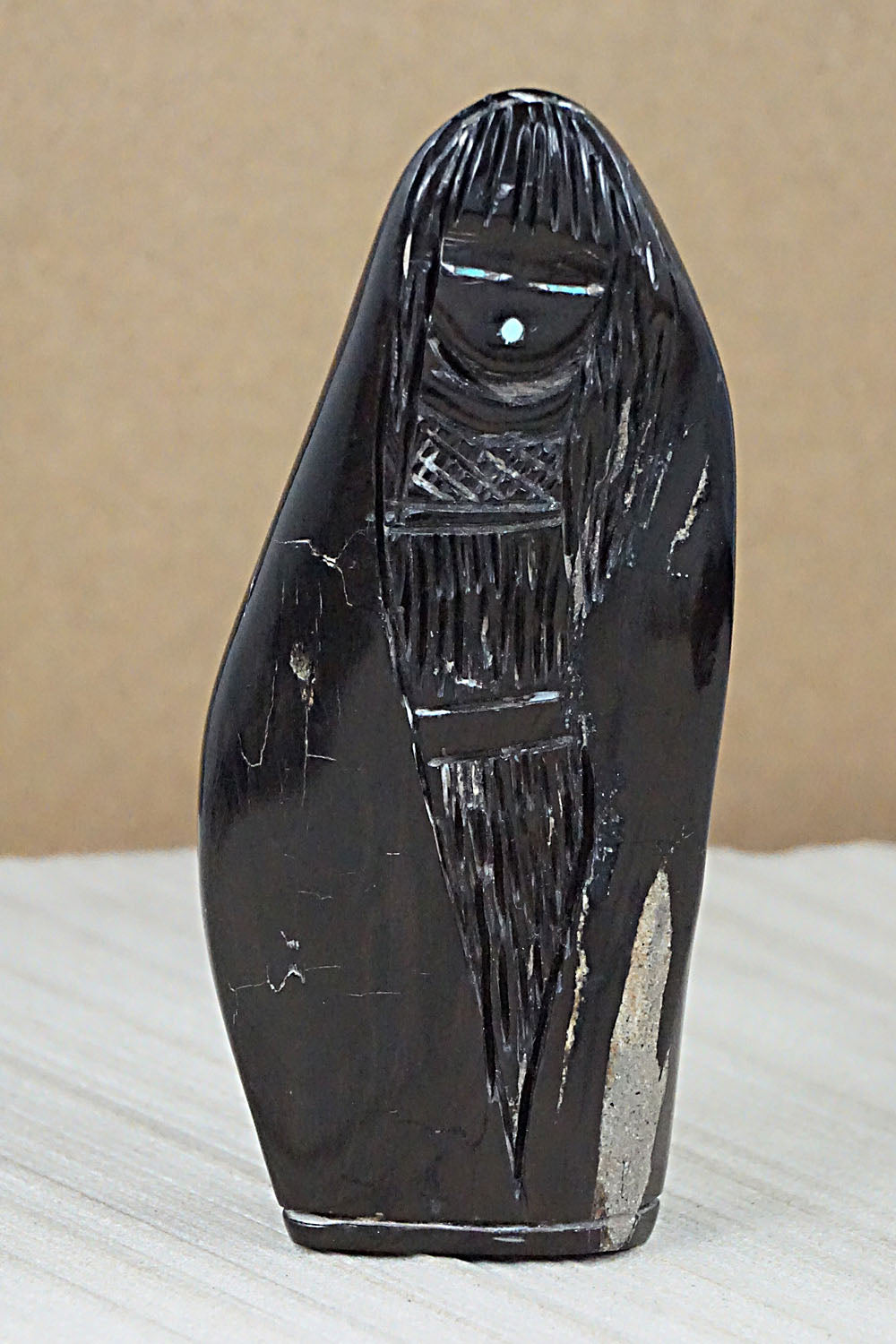 Corn Maiden Zuni Fetish Carving - Faye Quandelacy