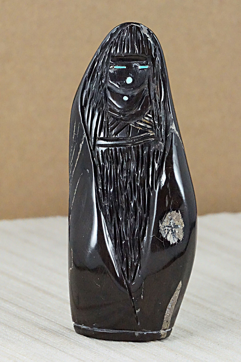 Corn Maiden Zuni Fetish Carving - Faye Quandelacy