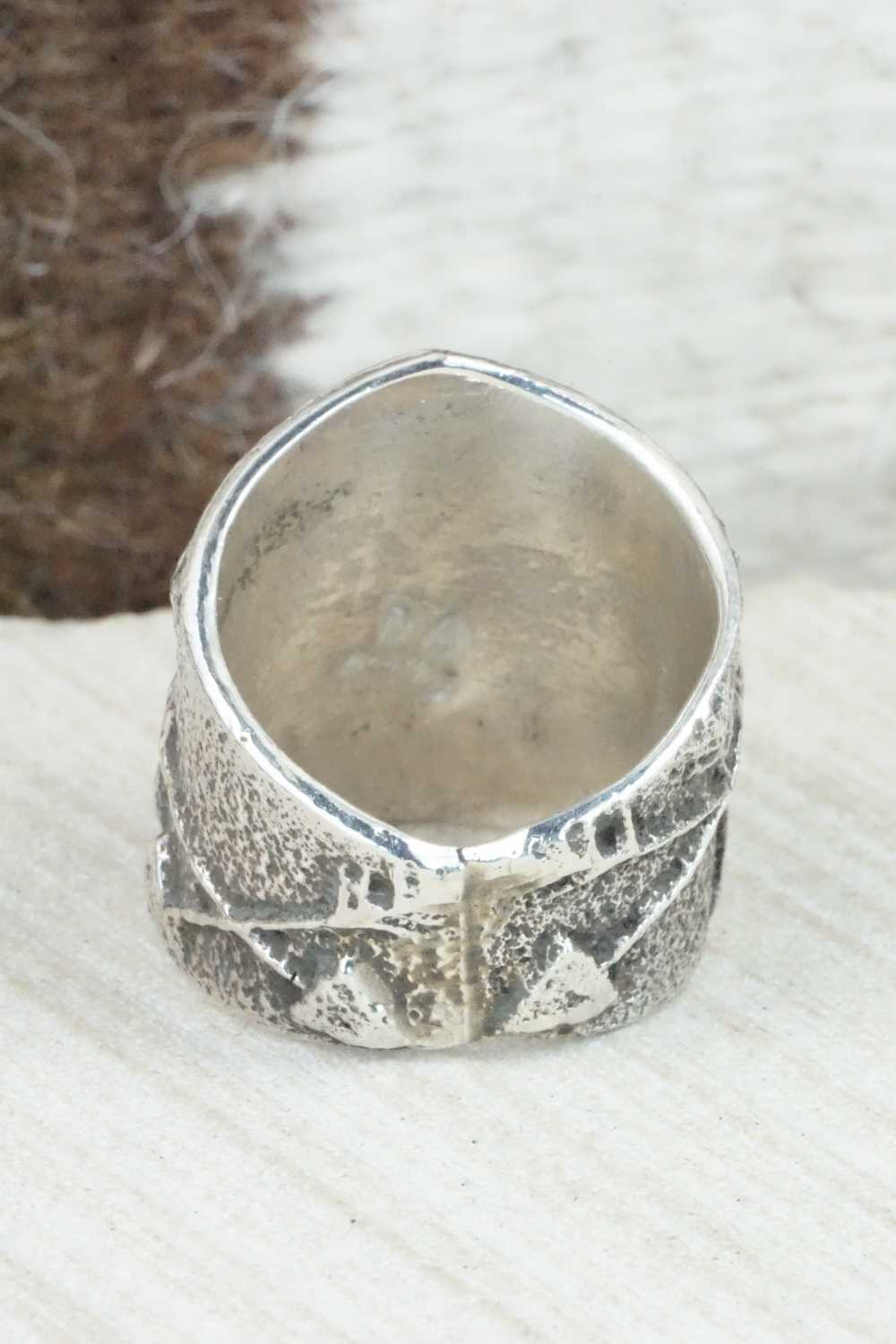 Sterling Silver Ring - Delbert Arviso - Size 11