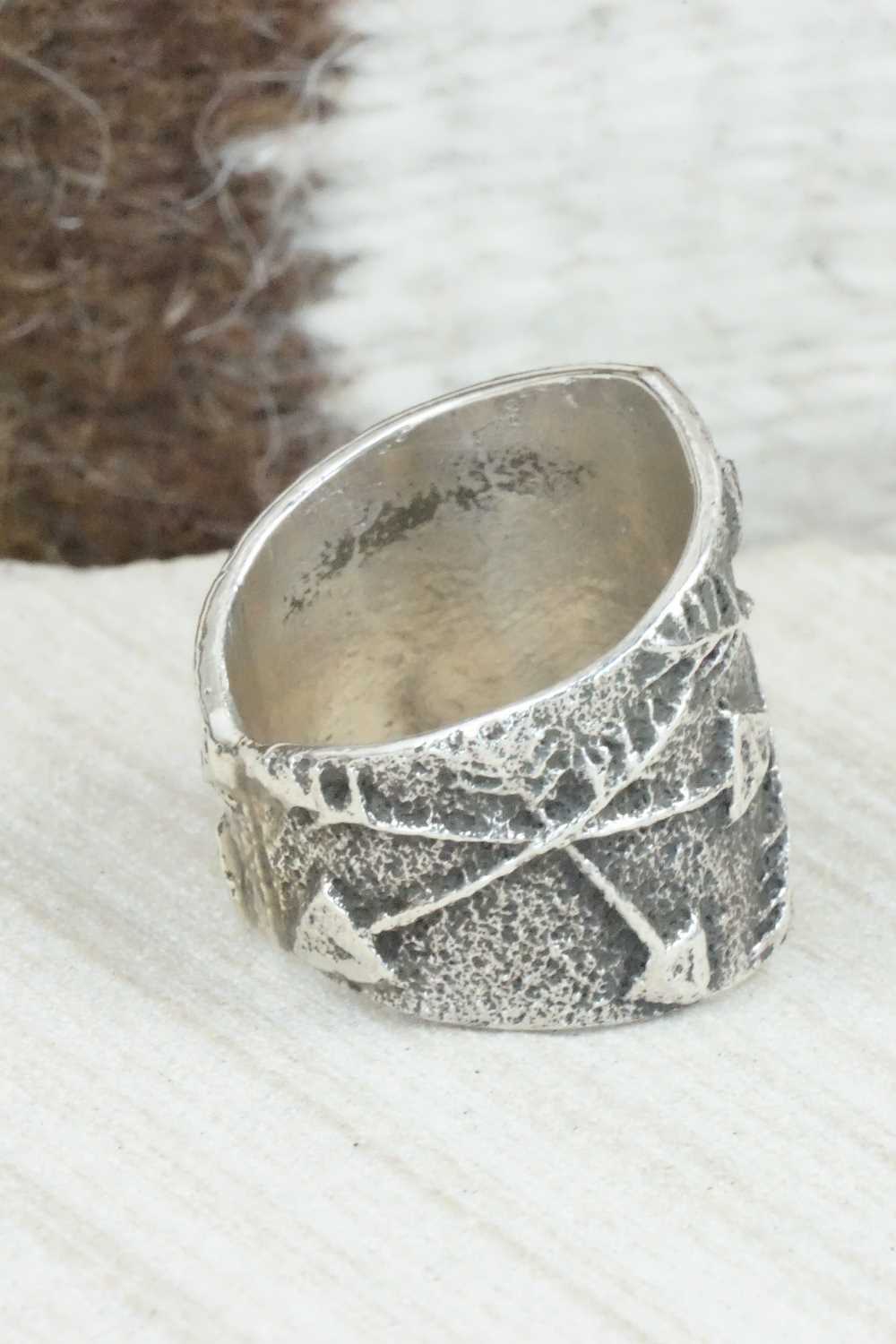 Sterling Silver Ring - Delbert Arviso - Size 11