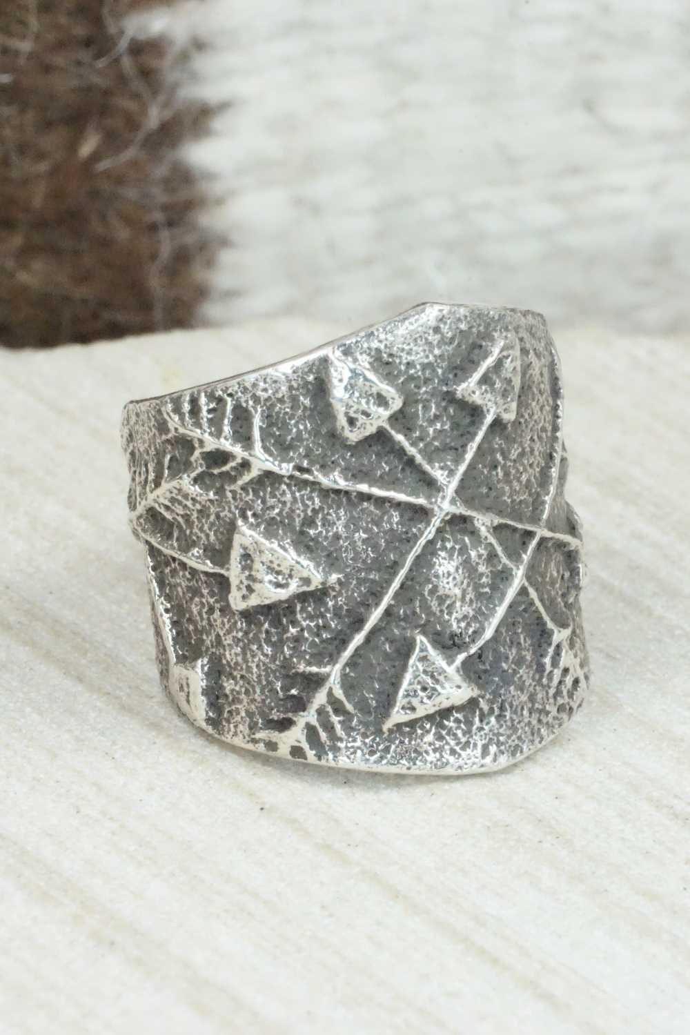 Sterling Silver Ring - Delbert Arviso - Size 11