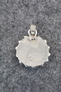 Multi Stone & Sterling Silver Pendant - Lorencita Walela