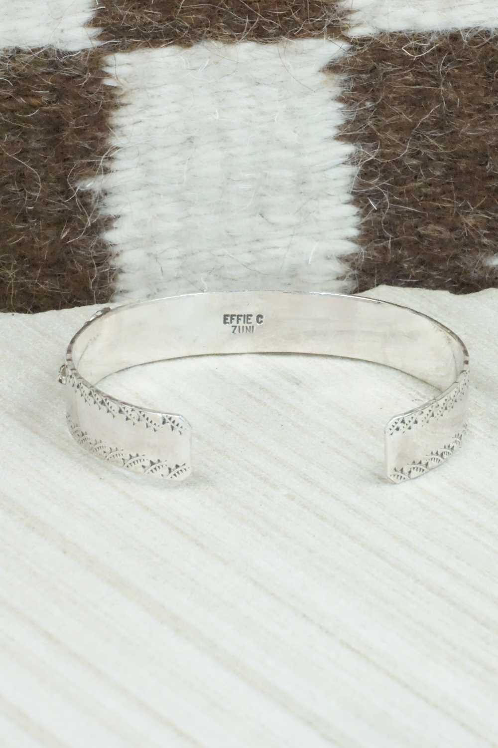 Turquoise & Sterling Silver Bracelet - Joy Calavaza