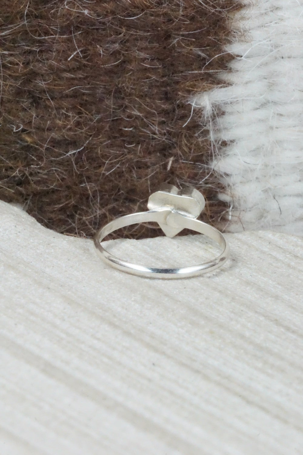 Turquoise & Sterling Silver Ring - A Lalio - Size 6