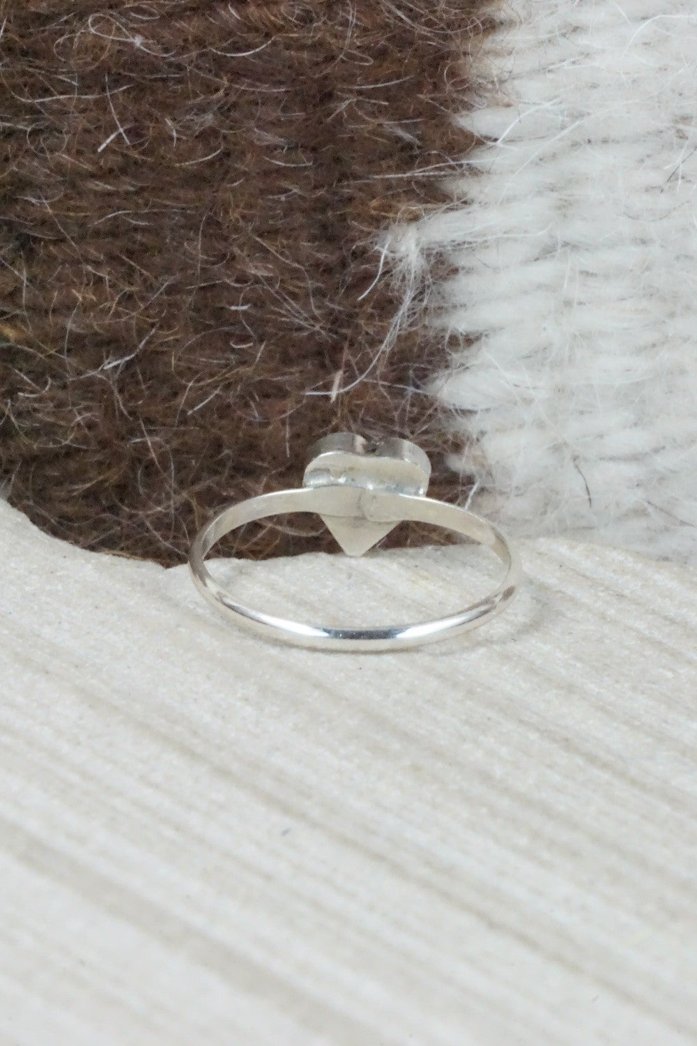 Turquoise & Sterling Silver Ring - A Lalio - Size 6