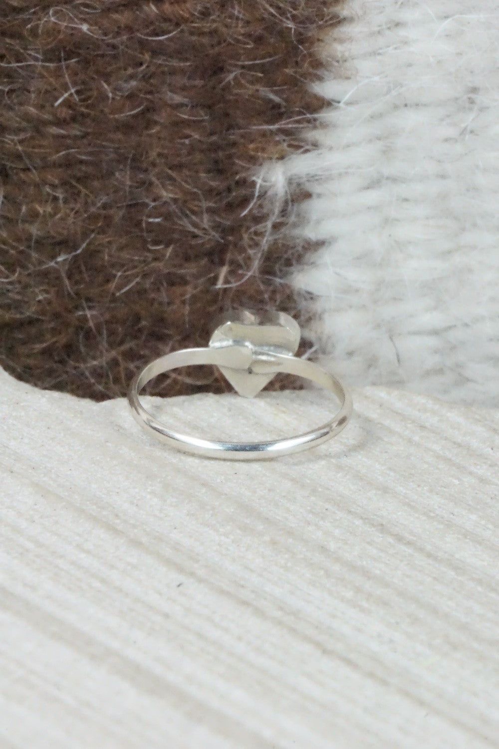 Turquoise & Sterling Silver Ring - A Lalio - Size 5