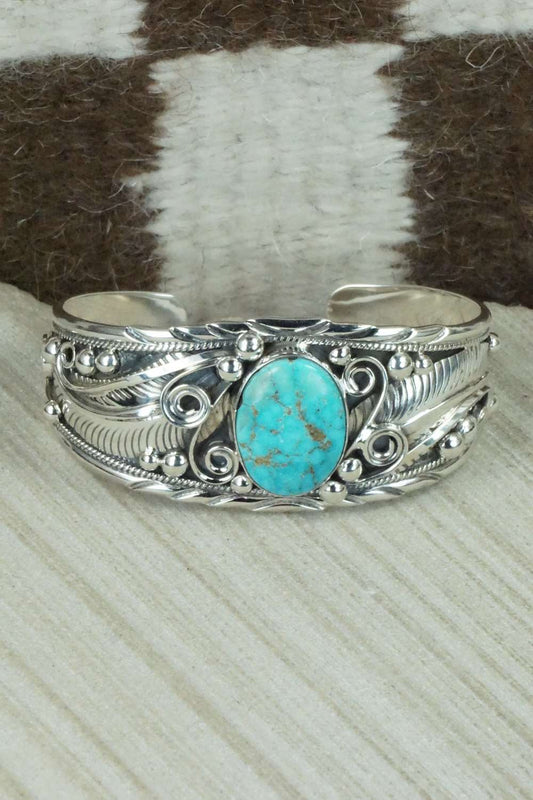 Turquoise & Sterling Silver Bracelet - Davey Morgan