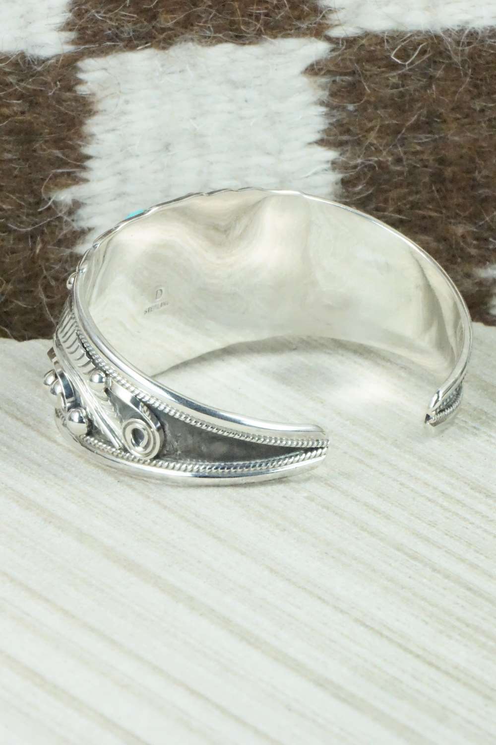 Turquoise & Sterling Silver Bracelet - Davey Morgan