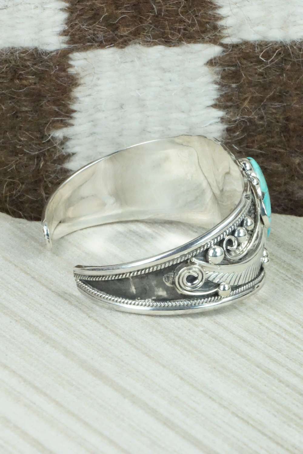 Turquoise & Sterling Silver Bracelet - Davey Morgan