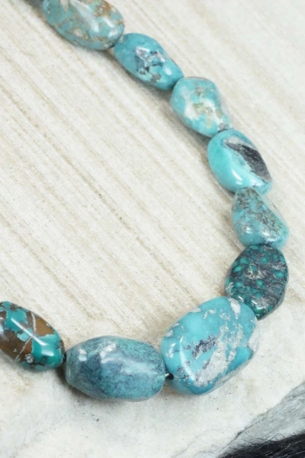 Turquoise & Sterling Silver Necklace - Doreen Jake