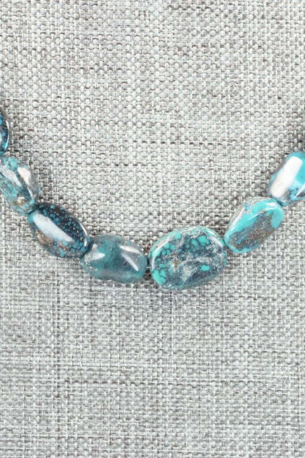Turquoise & Sterling Silver Necklace - Doreen Jake