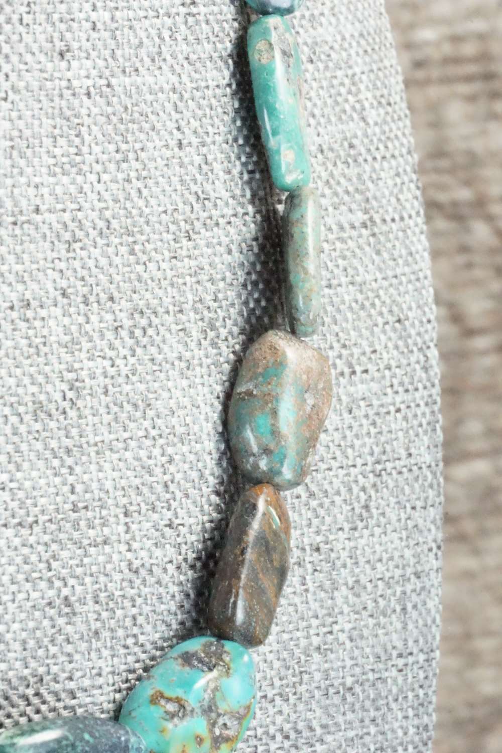 Turquoise & Sterling Silver Necklace - Doreen Jake