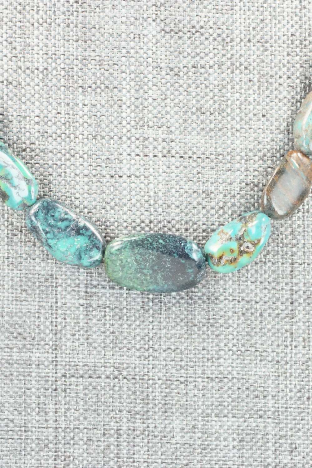 Turquoise & Sterling Silver Necklace - Doreen Jake
