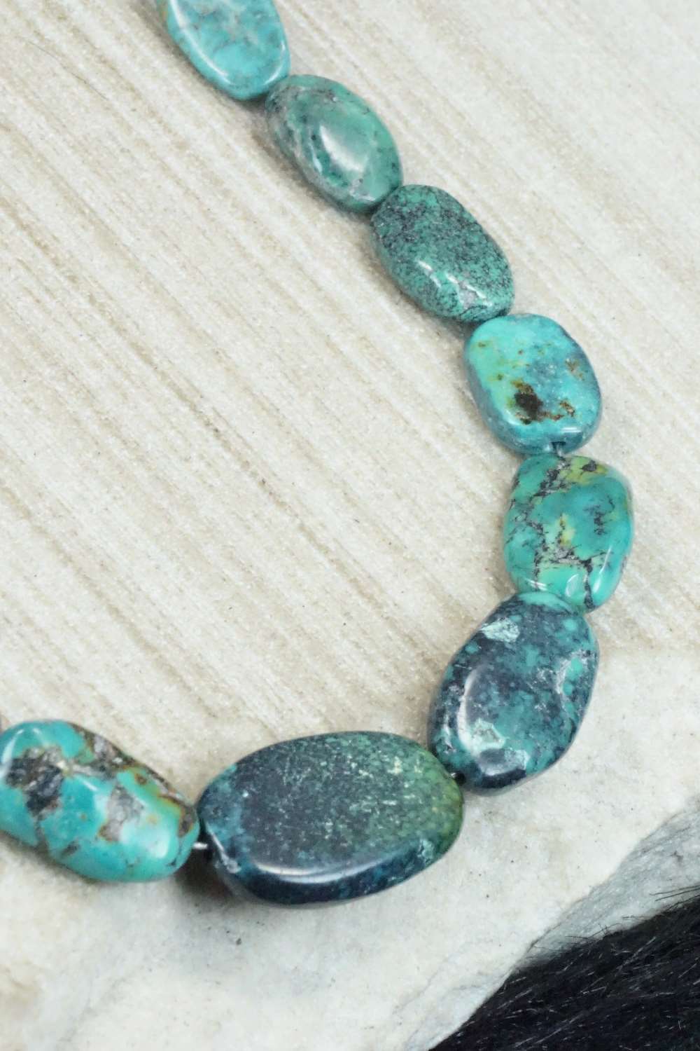 Turquoise & Sterling Silver Necklace - Doreen Jake