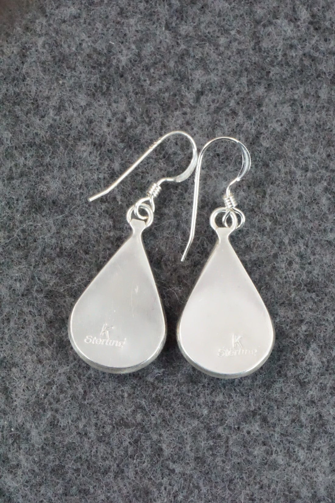 Turquoise & Sterling Silver Earrings - Laurie Kallestewa