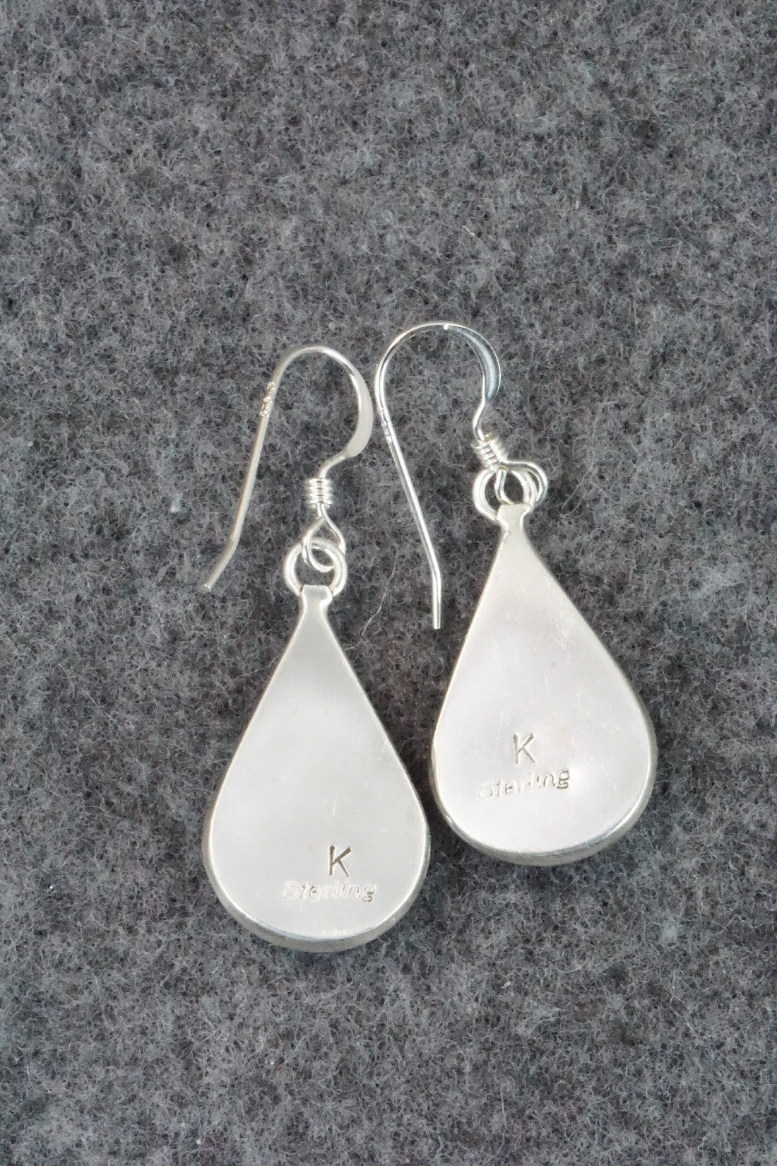 Turquoise & Sterling Silver Earrings - Laurie Kallestewa