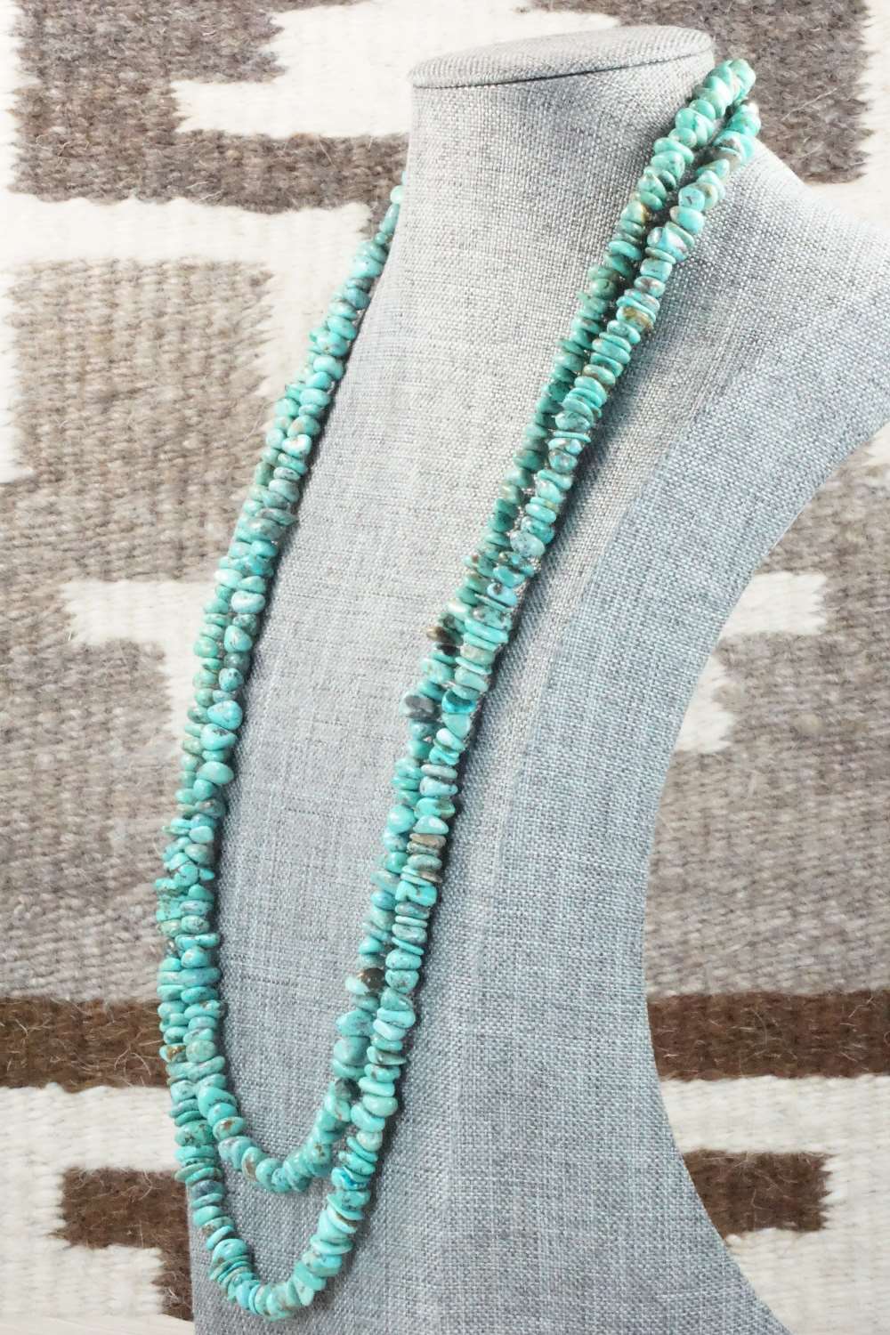 Turquoise & Sterling Silver Necklace - Doreen Jake