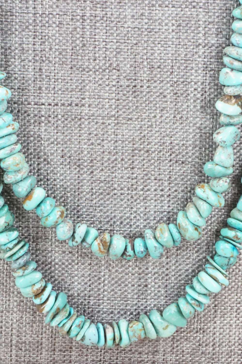 Turquoise & Sterling Silver Necklace - Doreen Jake