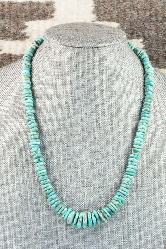 Turquoise & Sterling Silver Necklace - Doreen Jake