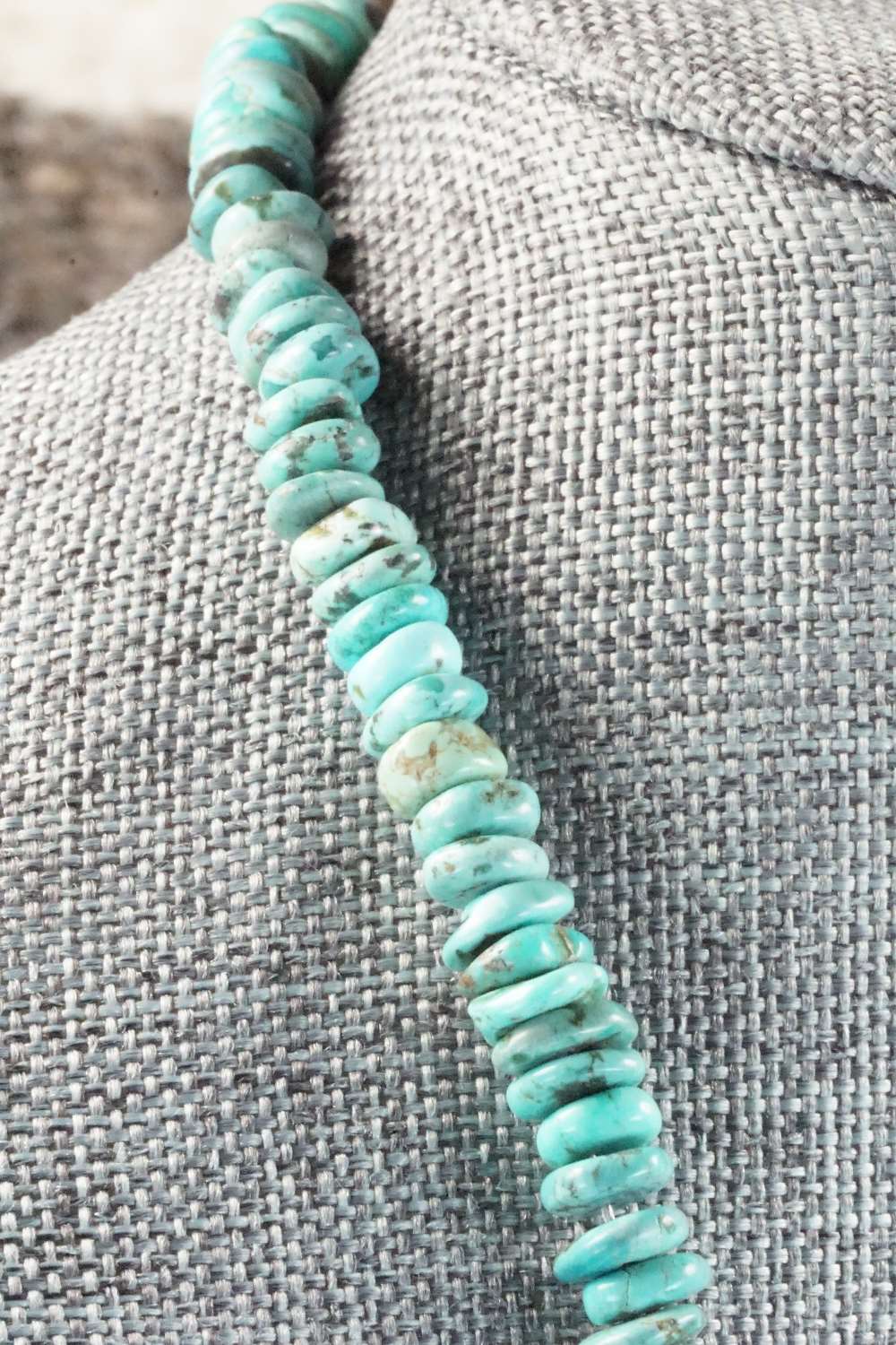 Turquoise & Sterling Silver Necklace - Doreen Jake