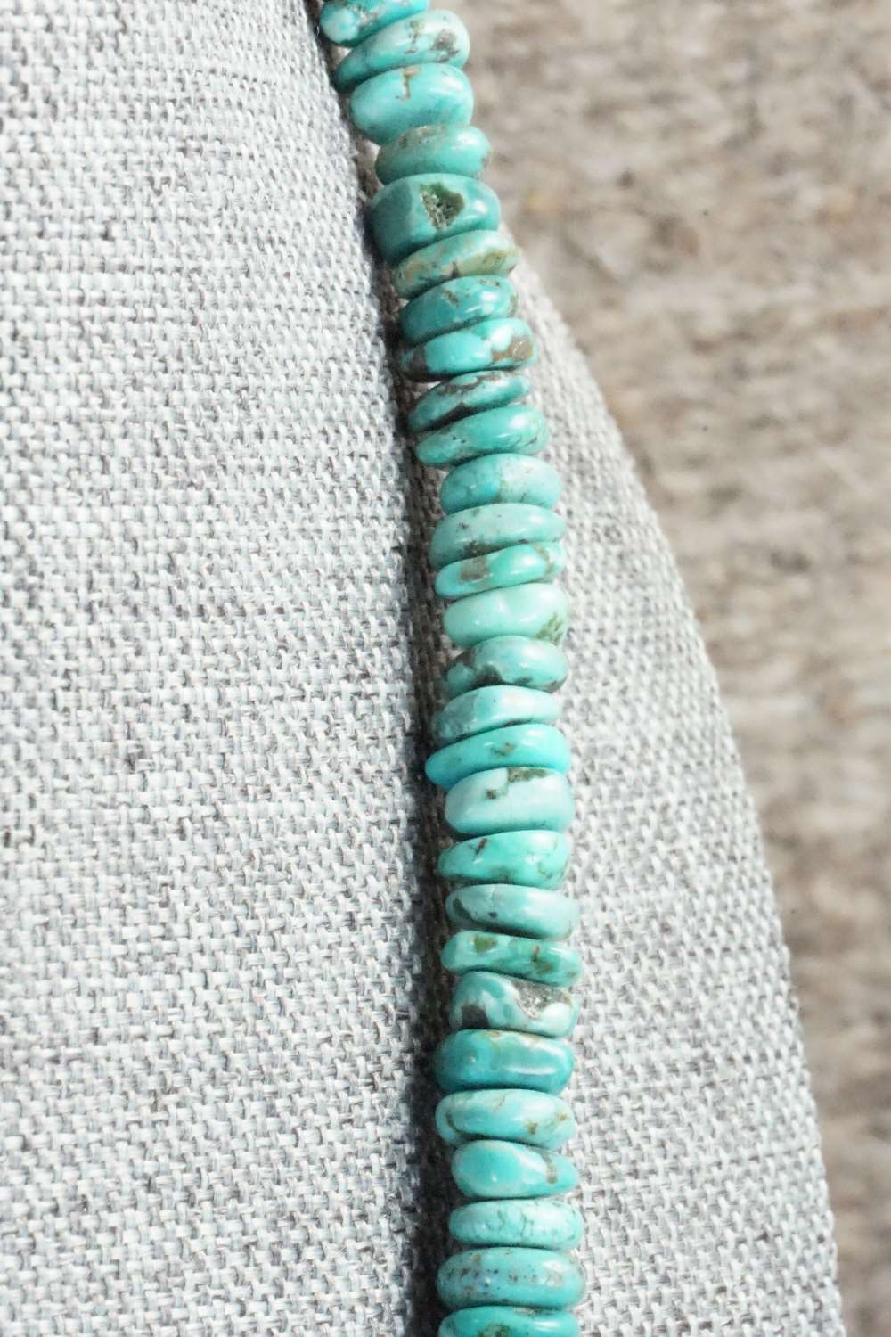 Turquoise & Sterling Silver Necklace - Doreen Jake
