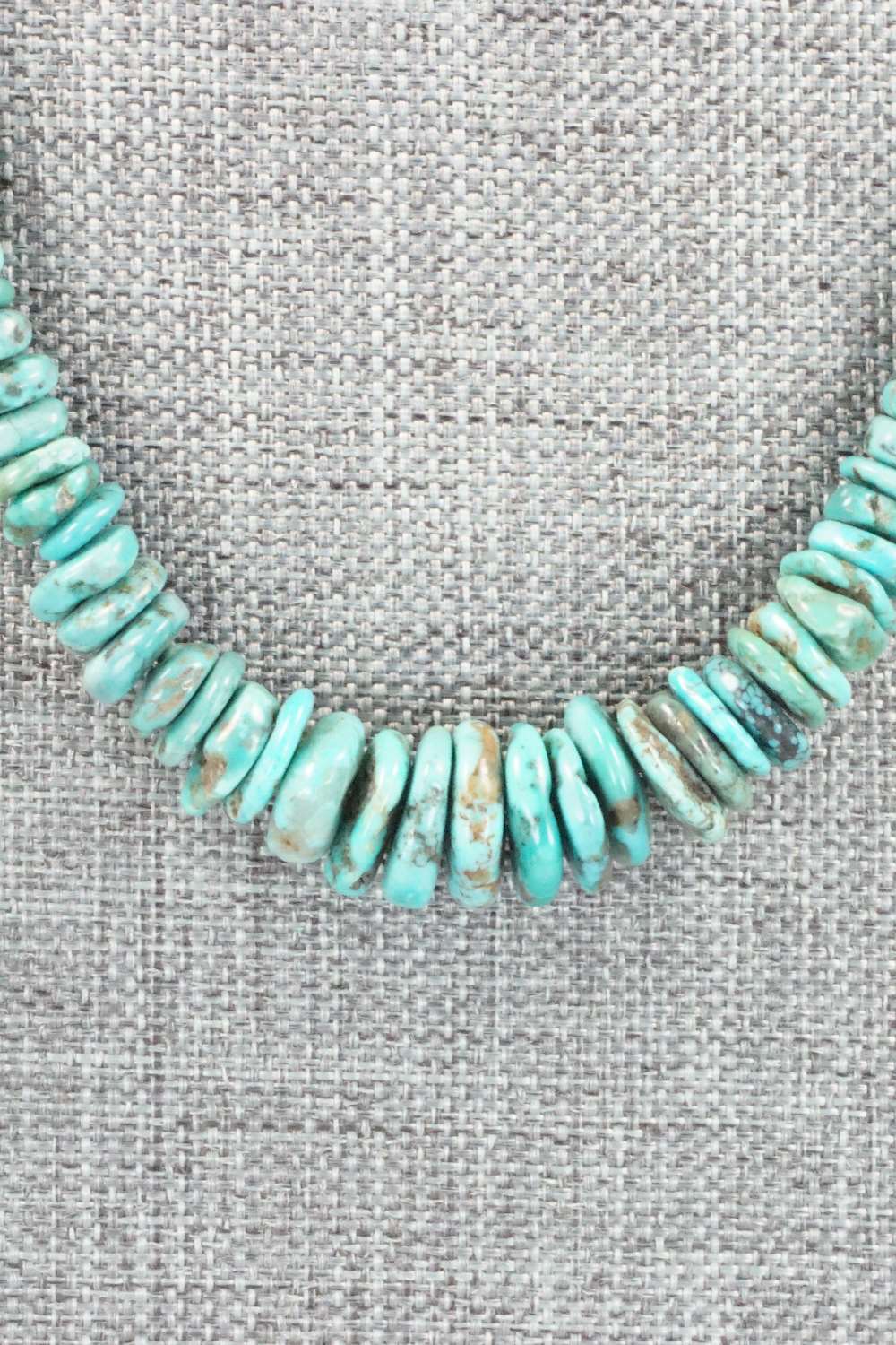 Turquoise & Sterling Silver Necklace - Doreen Jake