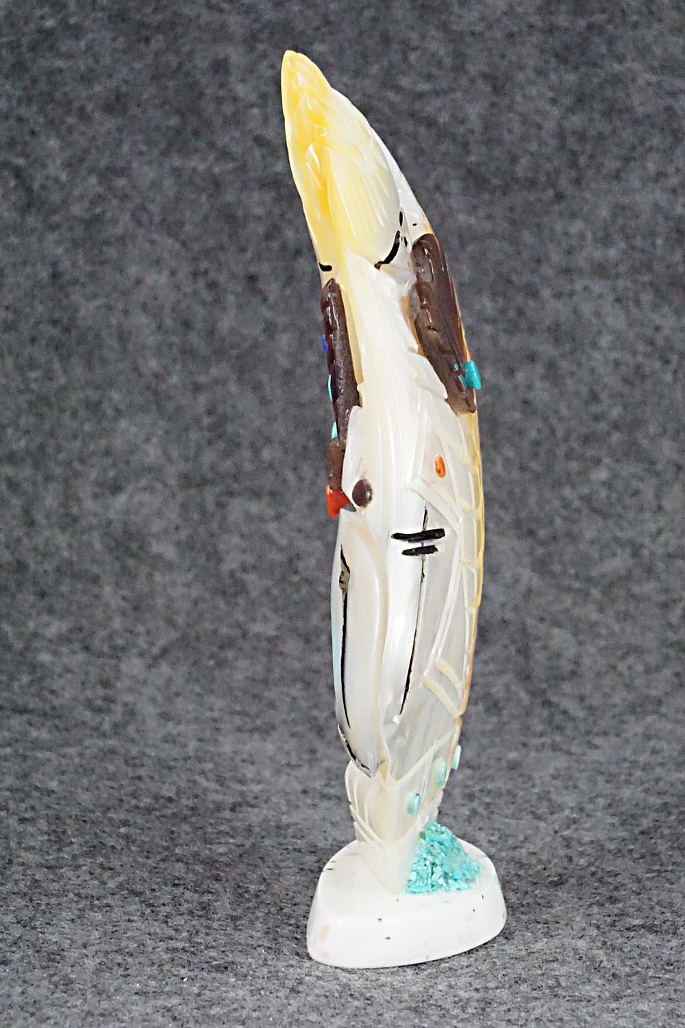 Corn Maiden Zuni Fetish Carving - Vickie Quandelacy