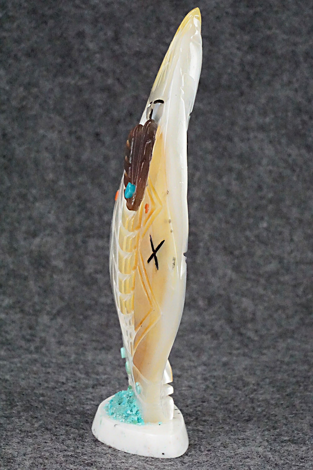 Corn Maiden Zuni Fetish Carving - Vickie Quandelacy