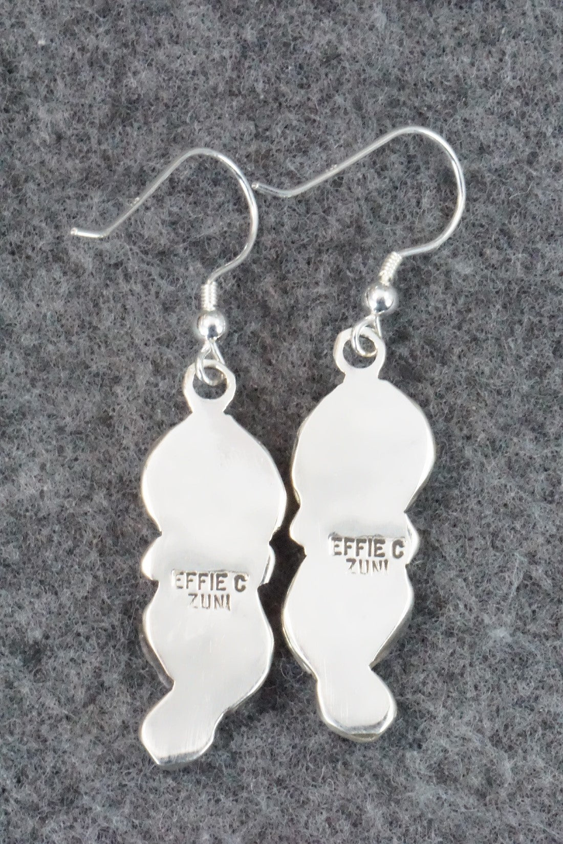 Turquoise & Sterling Silver Earrings - Joy Calavaza