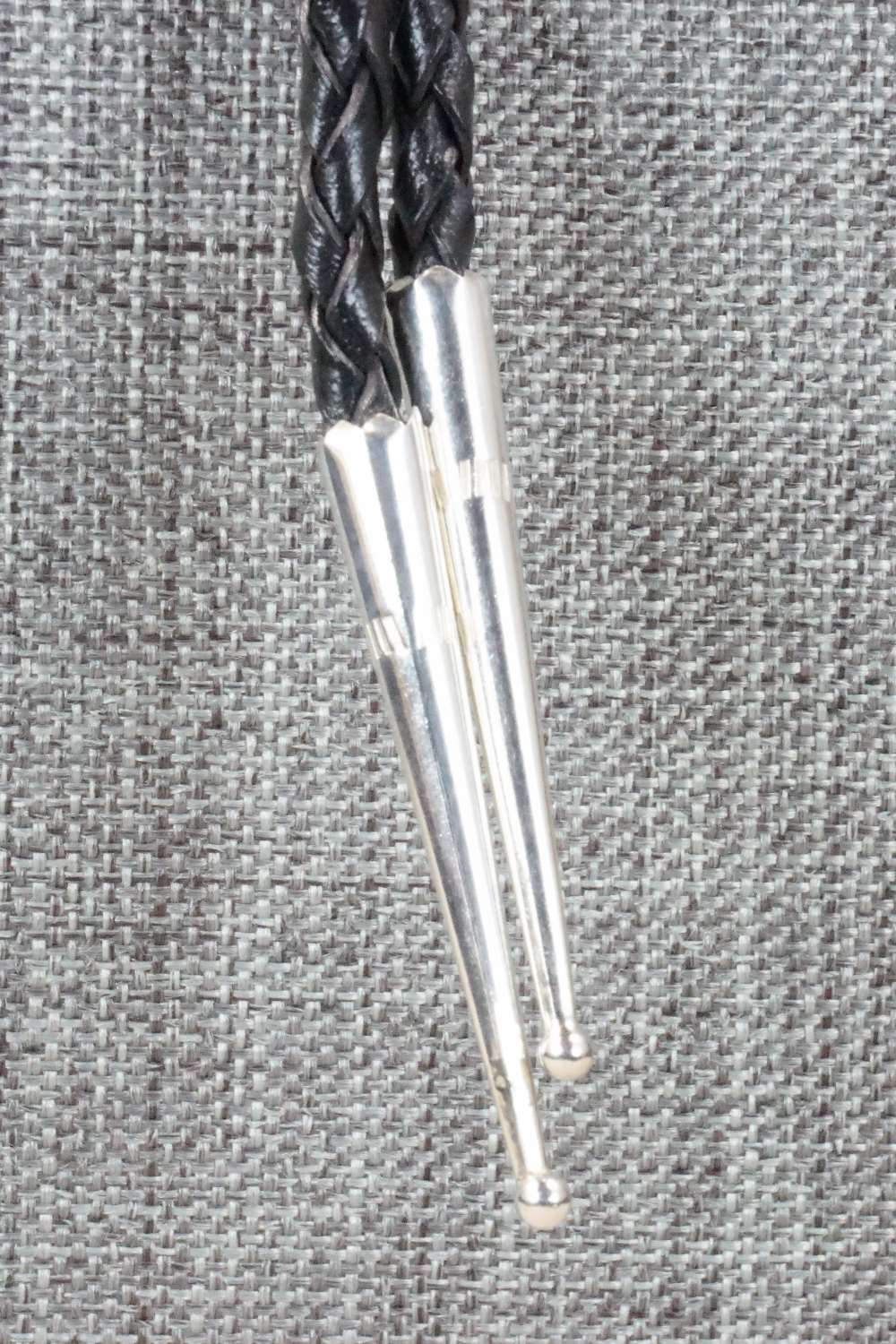 Multi Stone & Sterling Silver Inlay Bolo Tie - Denise Siutza