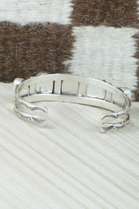 Turquoise & Sterling Silver Bracelet - Priscilla Reeder