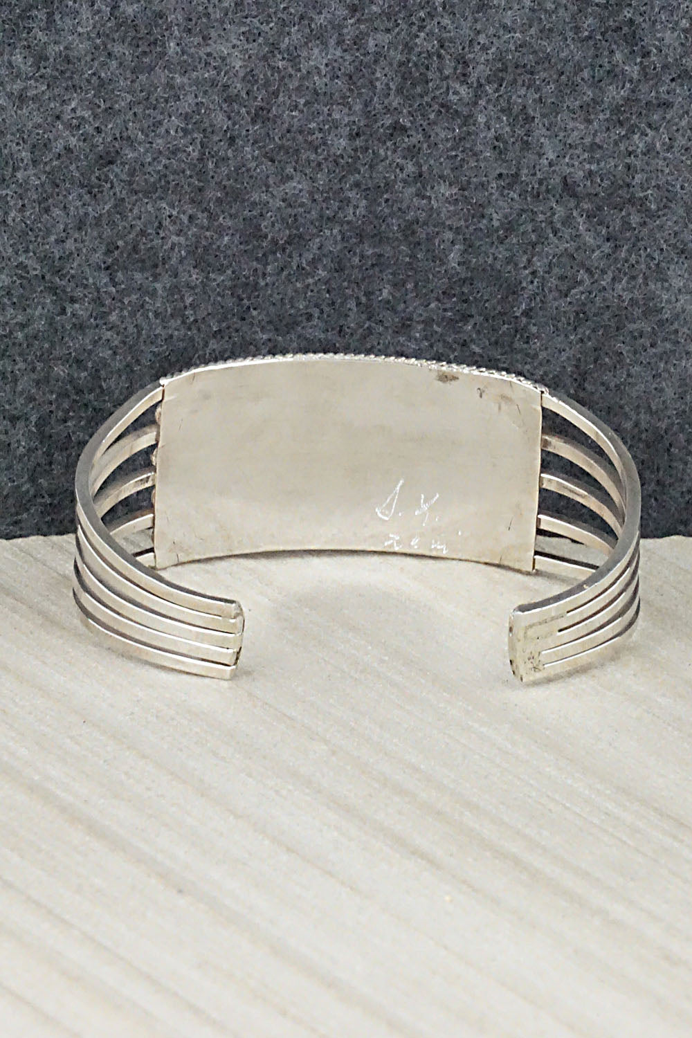 Turquoise & Sterling Silver Bracelet - Susie Livingston