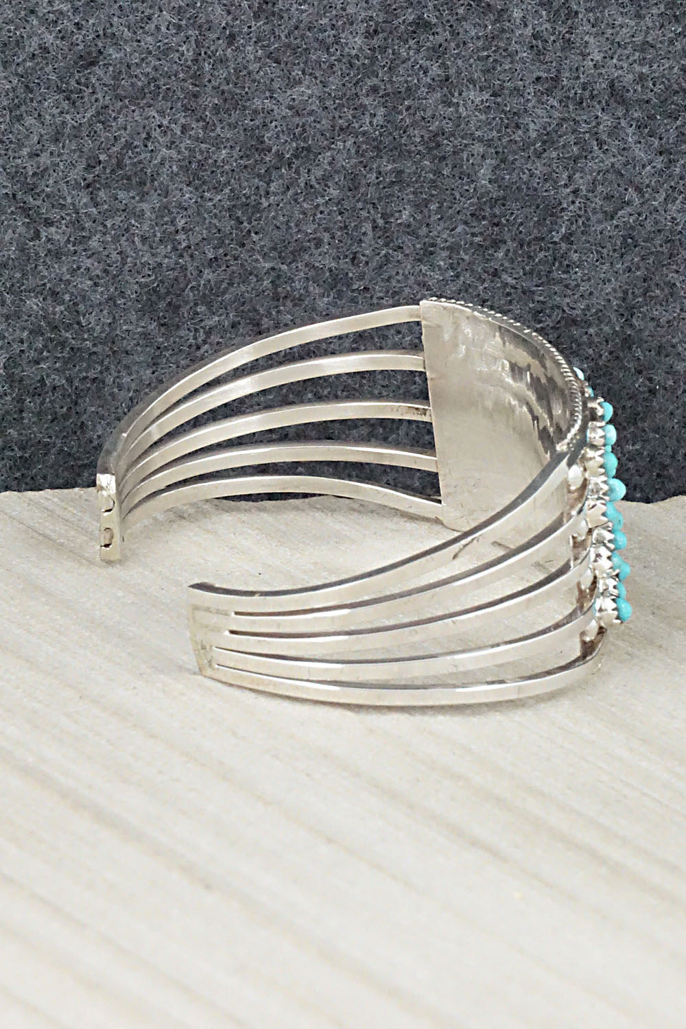 Turquoise & Sterling Silver Bracelet - Susie Livingston