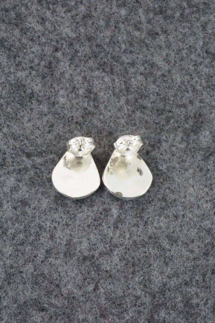 Turquoise & Sterling Silver Earrings - Orena Leekya