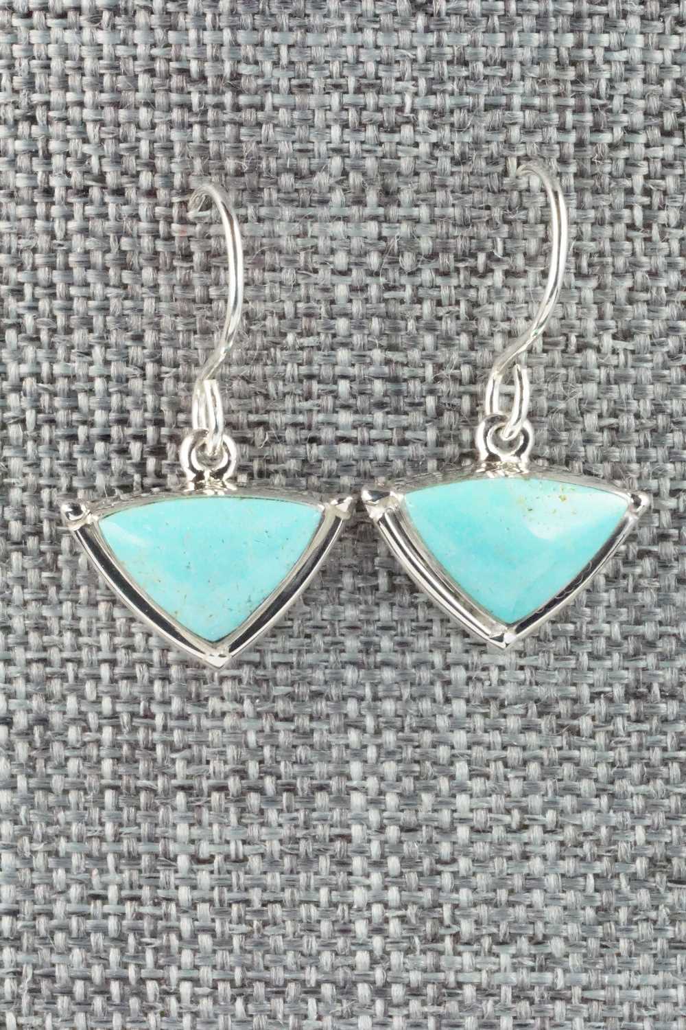 Turquoise & Sterling Silver Earrings - Cathy Webster
