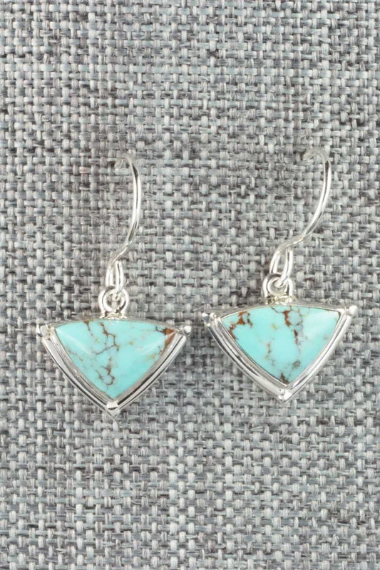 Turquoise & Sterling Silver Earrings - Cathy Webster