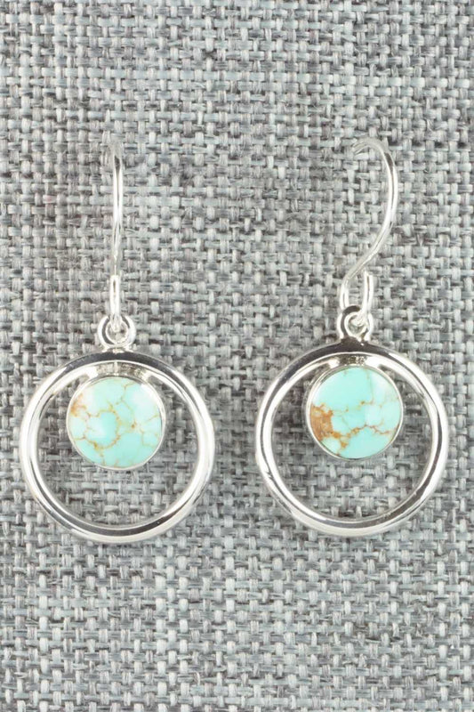 Turquoise & Sterling Silver Earrings - Cathy Webster