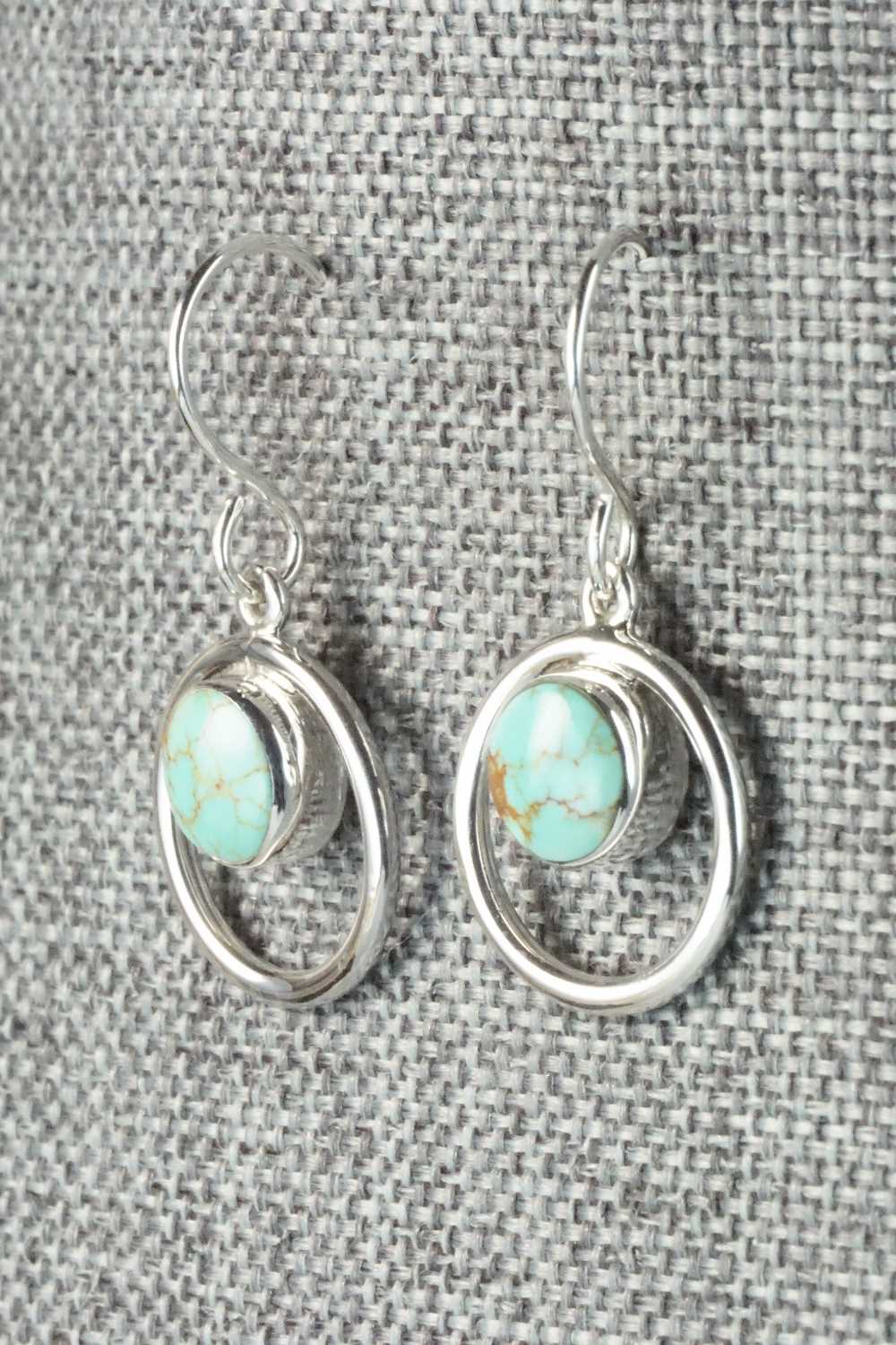 Turquoise & Sterling Silver Earrings - Cathy Webster