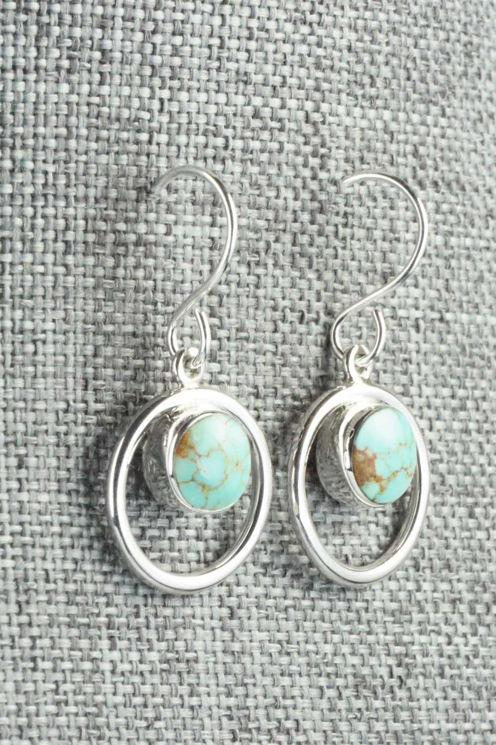 Turquoise & Sterling Silver Earrings - Cathy Webster