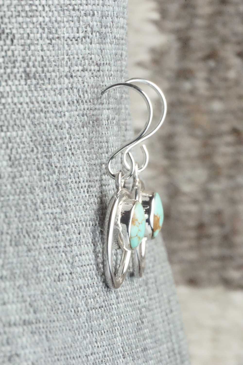 Turquoise & Sterling Silver Earrings - Cathy Webster