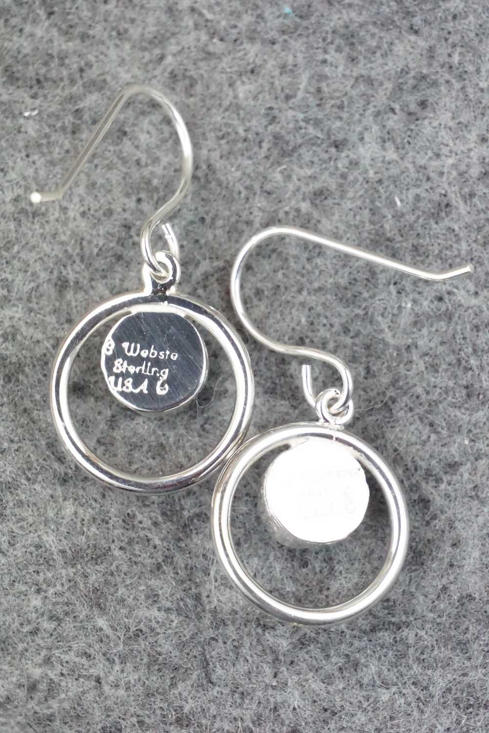 Turquoise & Sterling Silver Earrings - Cathy Webster
