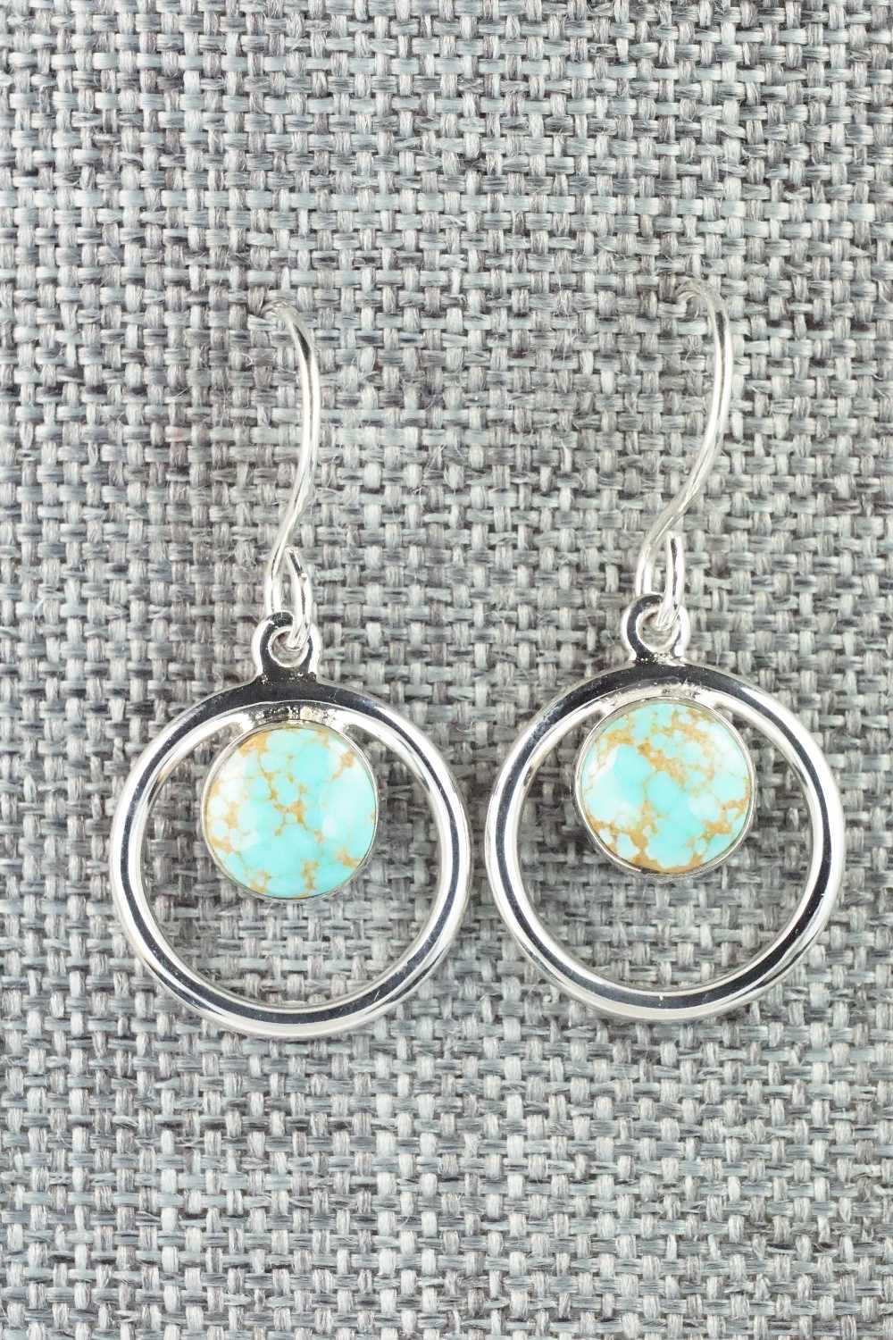Turquoise & Sterling Silver Earrings - Cathy Webster