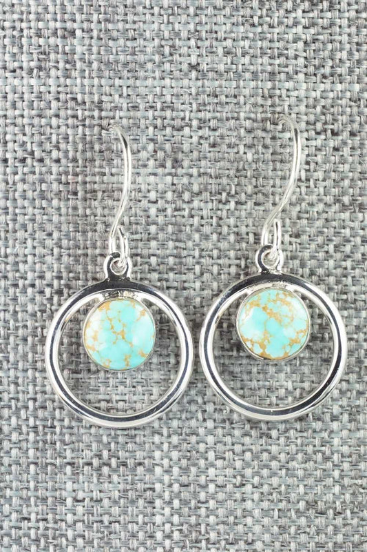 Turquoise & Sterling Silver Earrings - Cathy Webster